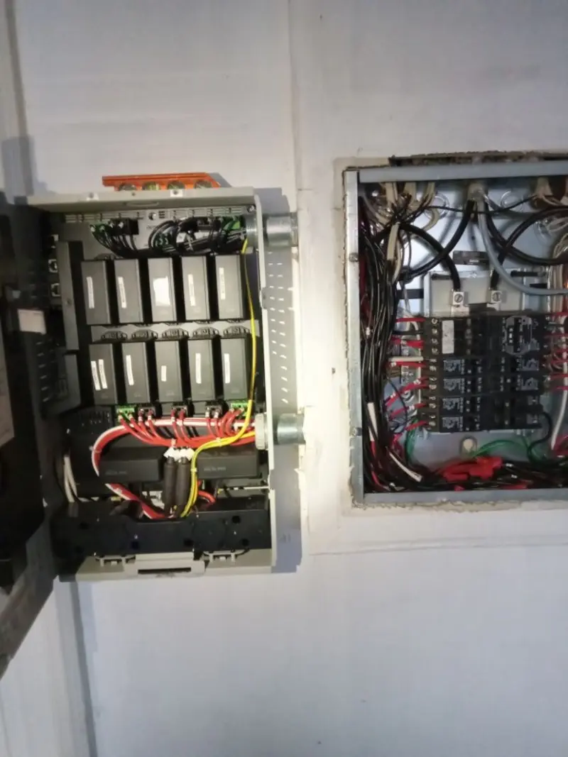 Electrical panel upgrade completed for Commercial Electrician Services in Marysville